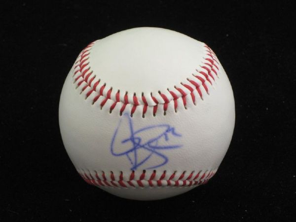 JEFF SALAZAR Single Signed Baseball Diamondbacks Rockies Pirates JSA Authentic