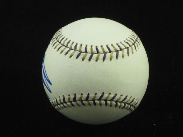 MIKE PIAZZA Single Signed Baseball Dodgers Mets Marlins Padres Athletics
