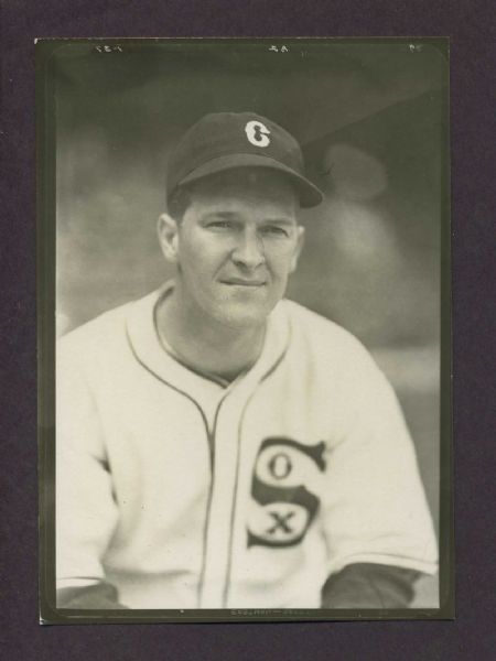 1937-38 BOZE BERGER Chicago White Sox Vintage Photo by George Burke