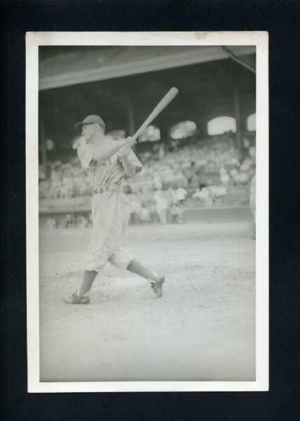 JOHNNY WELAJ 1943 Philadelphia Athletics GEORGE BURKE Vintage Photo