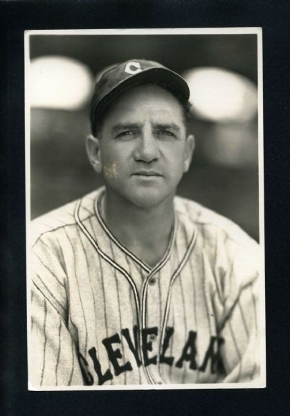 STEVE O'NEILL 1935-37 Cleveland Indians GEORGE BURKE Original Photo