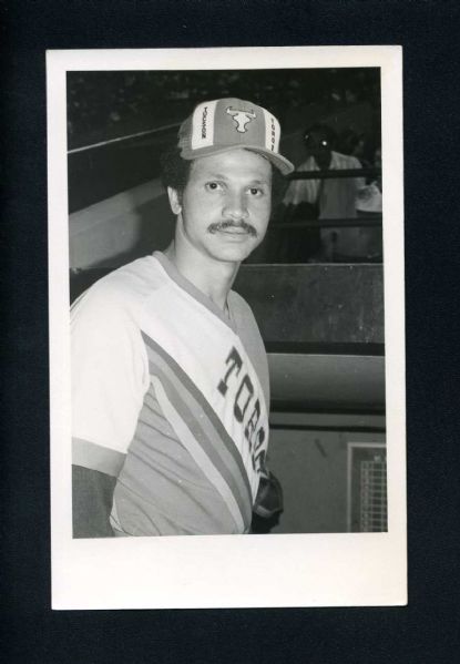 RICK WILLIAMS Photo Postcard 1980 Tucson Toros (minor league)