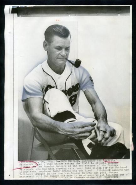 BILLY HITCHCOCK Named 1966 Atlanta Braves Manager Vintage News Wire Photo