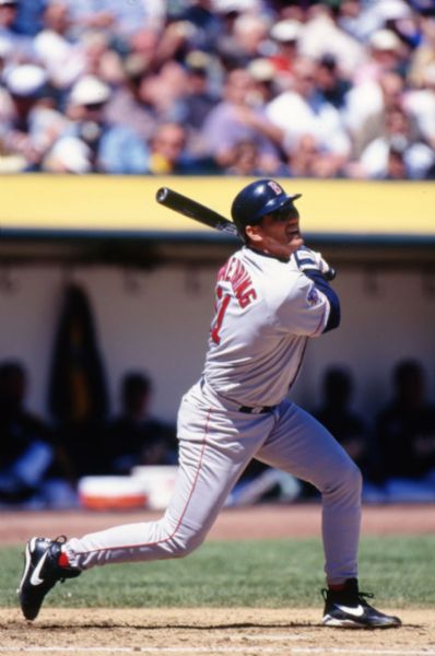 1997 Tim Naehring BOSTON RED SOX Original 35mm Photo Slide