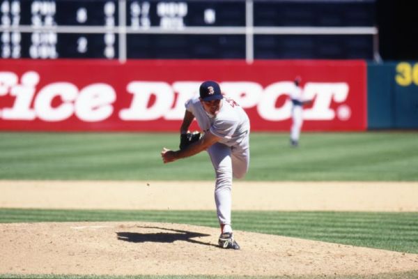 1997 Vaughn Eshelman BOSTON RED SOX Original 35mm Photo Slide