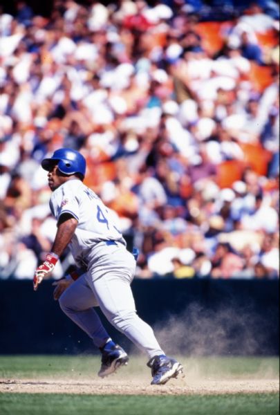 1997 Raul Mondesi LOS ANGELES DODGERS Original 35mm Photo Slide