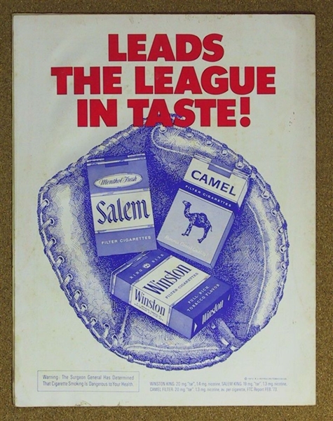 1973 Winston-Salem Red Sox vs. Lynchburg Twins Scorecard Program SIGNED 