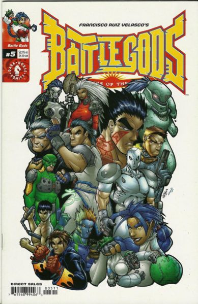 Battle Gods: Warriors of the Chaak #5 NM 1990 Dark Horse Comic Book