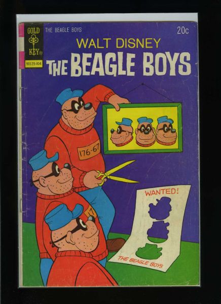 Walt Disney The Beagle Boys #20 G 1974 Gold Key Comic Book