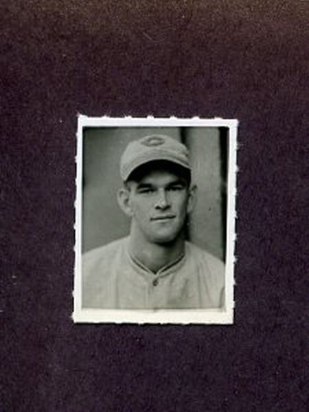 1935 George Burke Photo Stamp LEE GRISSOM Cincinnati Reds