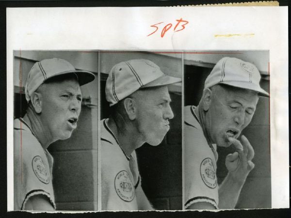 1965 ELMER SPATH Manager Vintage News Wire Photo