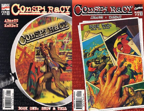 Conspiracy SET #1-2 NM 1998 Marvel Comic Book