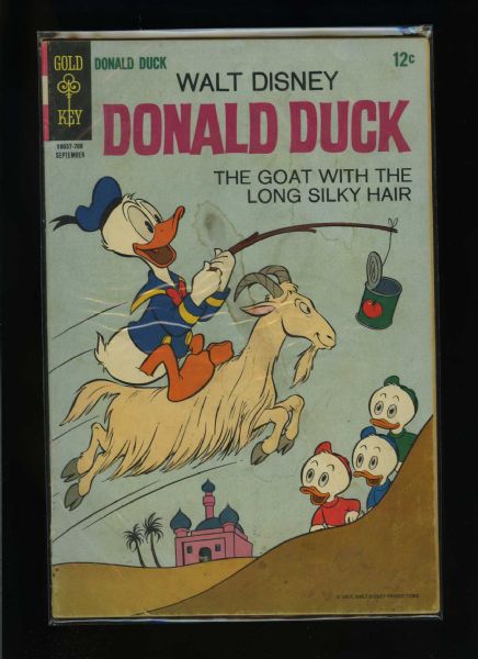 Walt Disney's Donald Duck #115 G 1967 Gold Key Comic Book