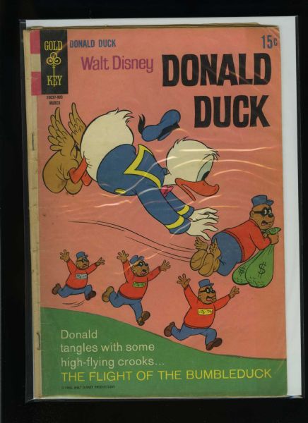 Walt Disney's Donald Duck #124 G 1969 Gold Key Comic Book