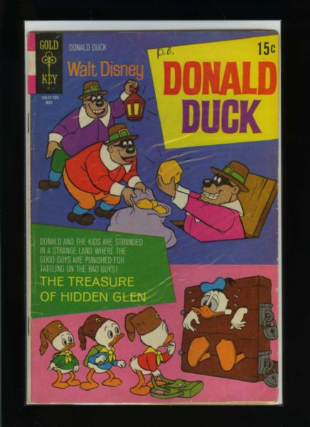 Walt Disney's Donald Duck #137 G 1971 Gold Key Comic Book