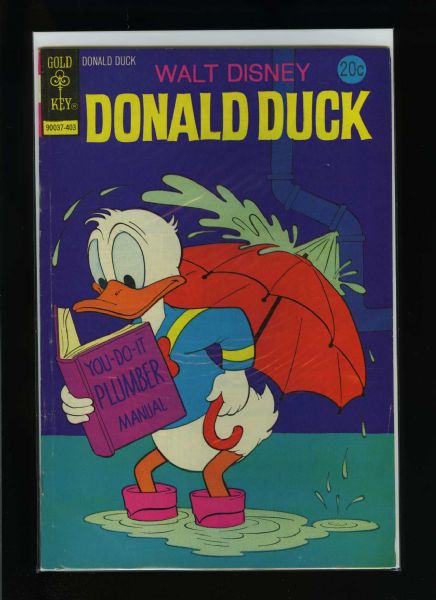 Walt Disney's Donald Duck #155 VG/F 1974 Gold Key Comic Book