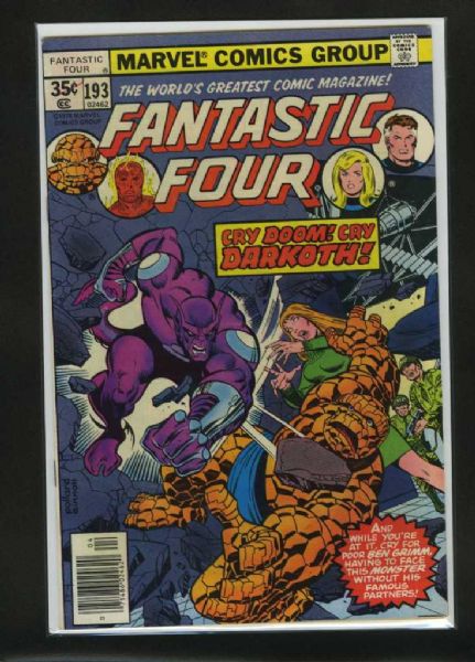 Fantastic Four (V1) #193 FN 1978 Marvel Comic Book