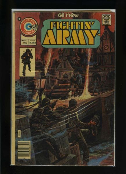 Fightin' Army #122 G 1976 Charlton Comic Book