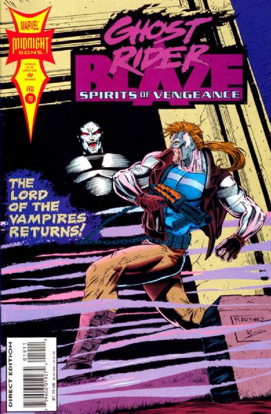 Ghost Rider/Blaze: Spirits of Vengeance #19 VF/NM 1994 Marvel Comic Book