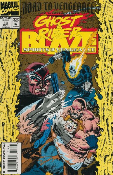 Ghost Rider/Blaze: Spirits of Vengeance #14 NM 1993 Marvel Comic Book