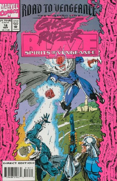 Ghost Rider/Blaze: Spirits of Vengeance #16 NM 1993 Marvel Comic Book