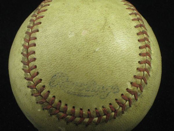 1950's Official Negro American League Baseball (J.B. Martin) Rawlings SCARCE
