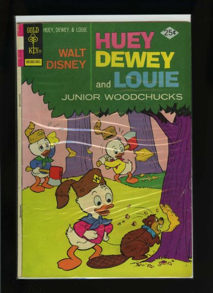 Huey, Dewey, and Louie Junior Woodchucks #30 G 1975 Gold Key Comic Book