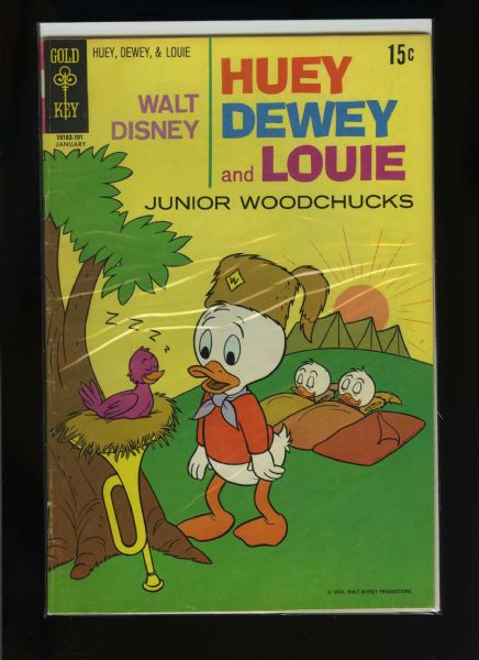 Huey, Dewey, and Louie Junior Woodchucks #8 VG 1971 Gold Key Comic Book