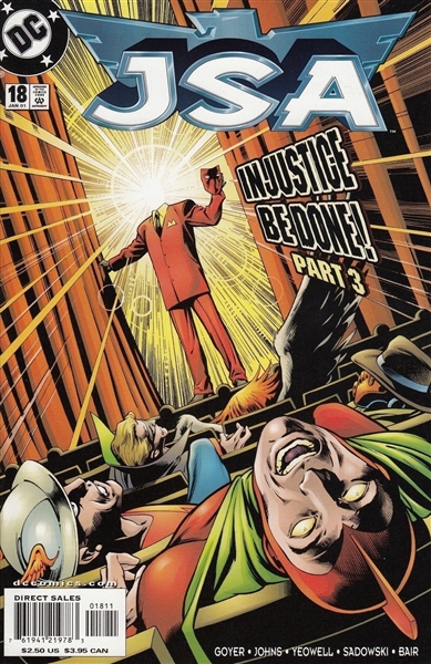 JSA #18 NM 2001 DC Comic Book