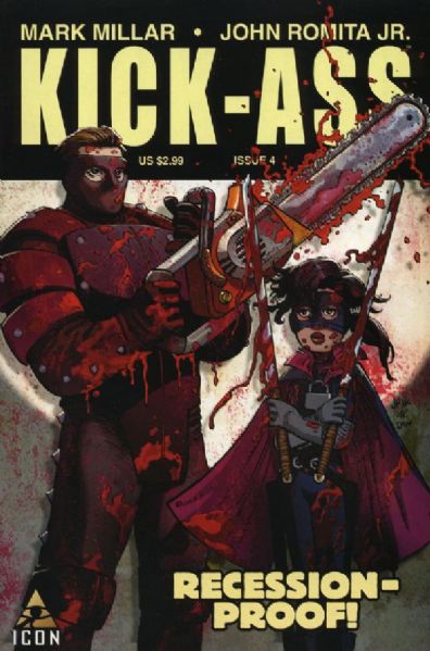Kick-Ass #4 NM 2008 Marvel (Icon) Comic Book