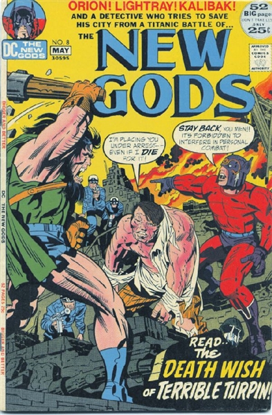 New Gods #8 VF 1972 DC Jack Kirby Comic Book