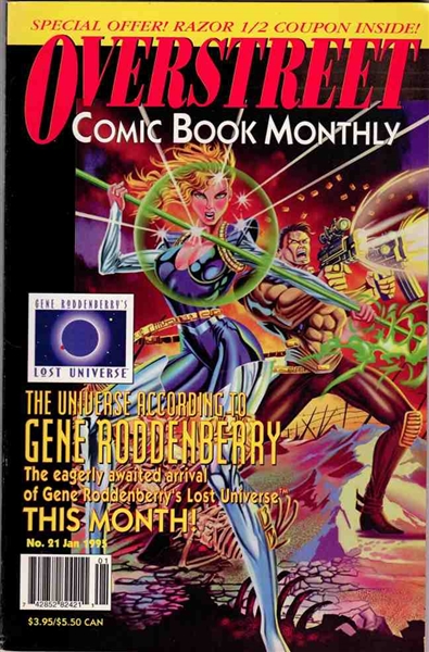 Overstreet's Comic Book Monthly #21 F/VF 1995 Overstreet Comic Book
