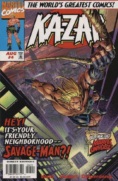 Ka-Zar (V3) #4 NM 1997 Marvel Comic Book