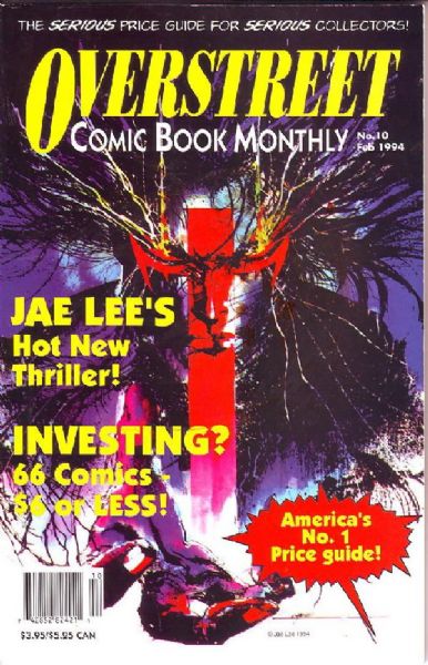 Overstreet's Comic Book Monthly #10 VF 1994 Overstreet Comic Book