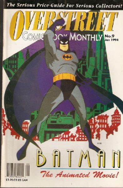 Overstreet's Comic Book Monthly #9 NM 1994 Overstreet Comic Book