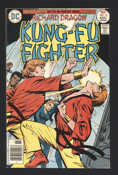 Richard Dragon, Kung-Fu Fighter #12 VG 1976 DC Comic Book
