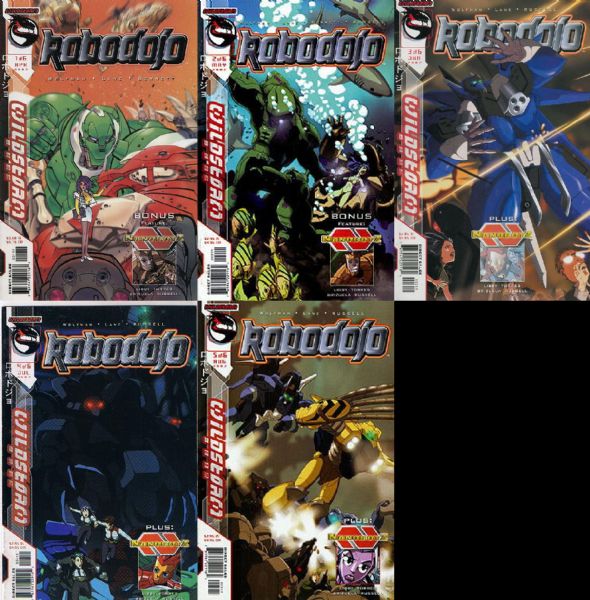 Robo Dojo RUN #1-5 VF/NM 2002 Wildstorm Comic Book