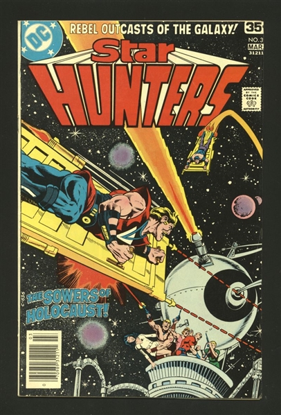 Star Hunters #3 FN 1978 DC Sowers of Holocaust Comic Book
