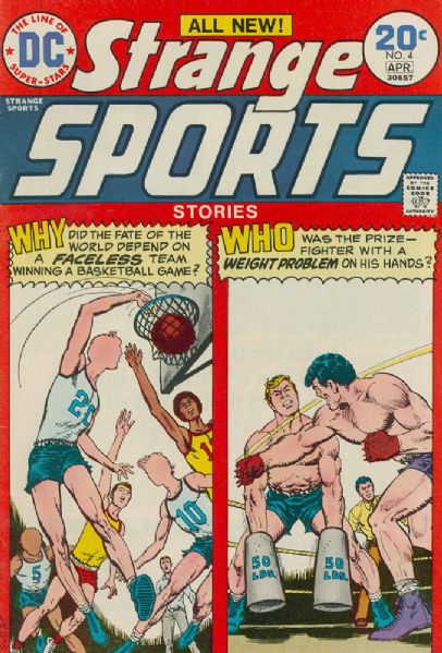 Strange Sports Stories #4 VF 1974 DC Comic Book