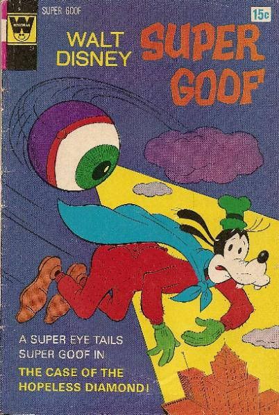 Walt Disney Super Goof #21 FN 1972 Whitman 1st Whitman Issue Comic Book