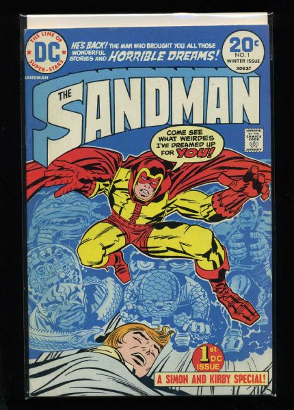 Sandman #1 VF 1974 DC Jack Kirby Comic Book