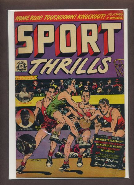 Sport Thrills #13 VG/F 1951 Star Publications Comic Book
