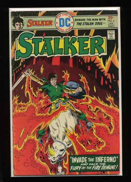 Stalker #4 VG/F 1976 DC Comic Book