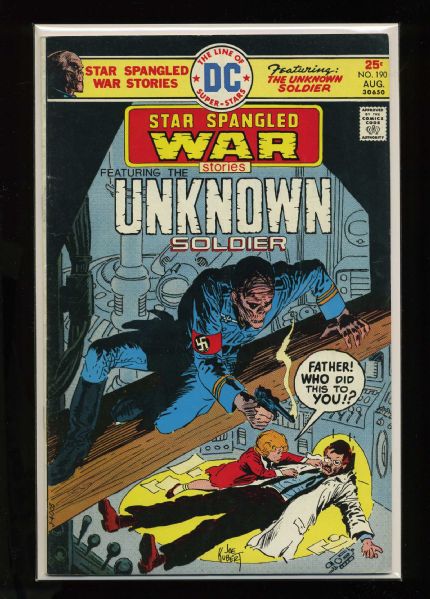 Star Spangled War Stories #190 F/VF 1975 DC Unknown Soldier Comic Book