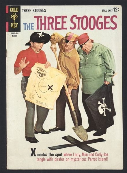 The Three Stooges #16 VG 1964 Gold Key Comic Book