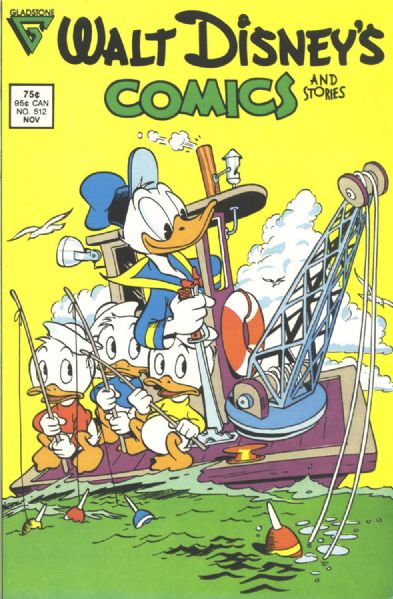 Walt Disney's Comics and Stories #512 FN 1986 Gladstone Daan Jippes Carl Barks
