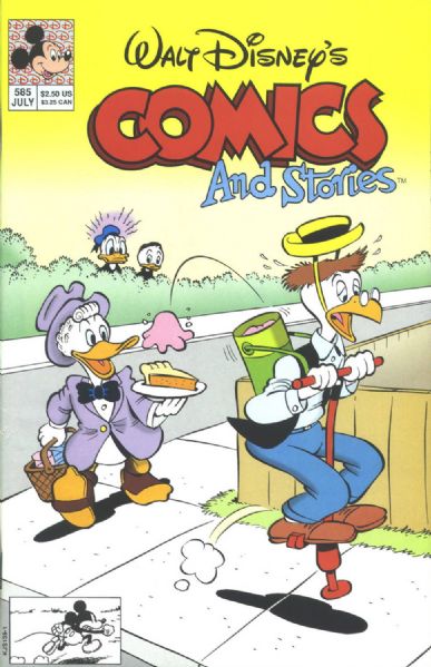 Walt Disney's Comics and Stories #585 VF/NM 1993 Disney Carl Barks Comic Book