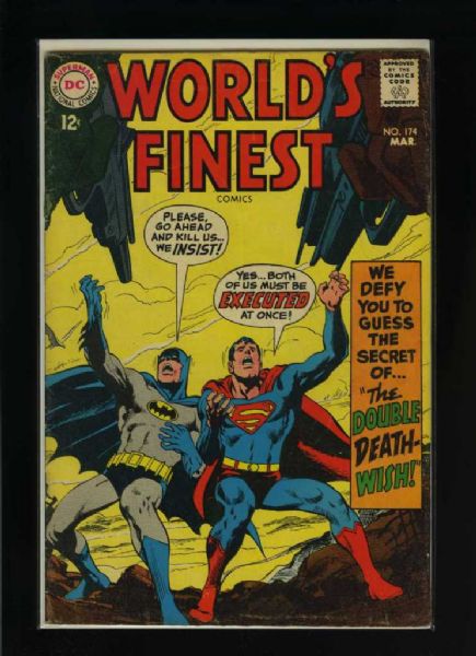 World's Finest Comics #174 VG/F 1968 DC Comic Book