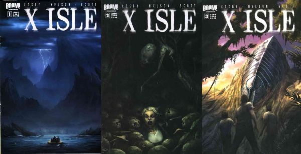 X-Isle RUN #1-3 NM 2006 Boom! Comic Book