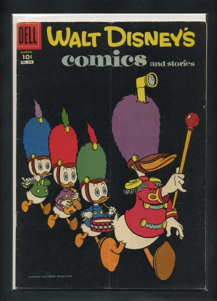 Walt Disney's Comics and Stories #210 G/VG 1958 Dell Carl Barks Comic Book